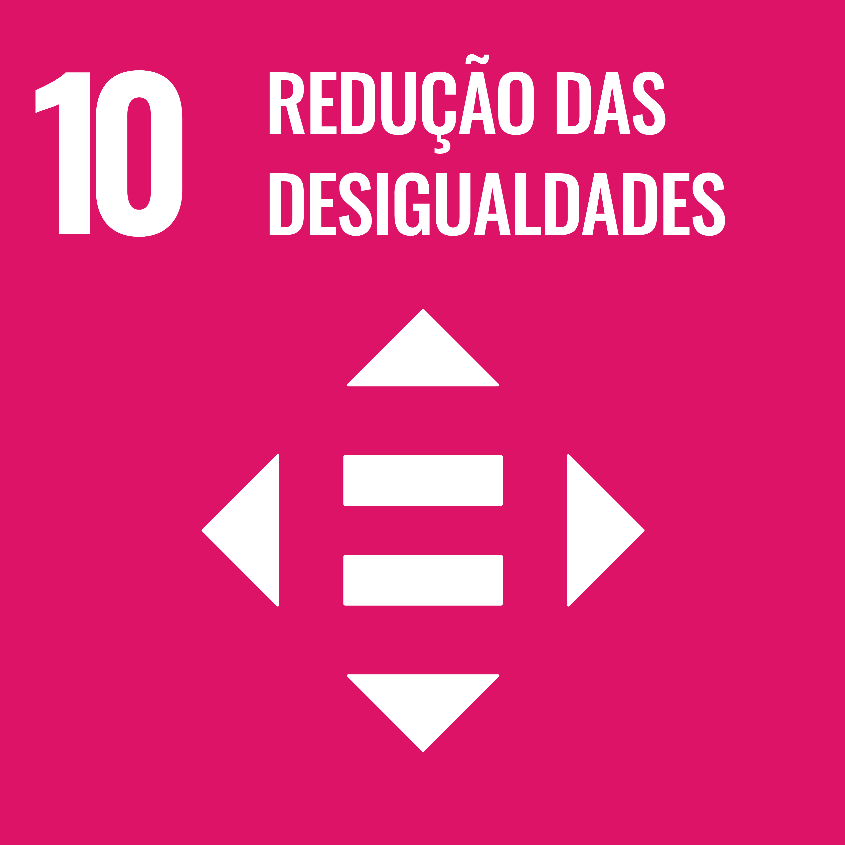 ODS 10 - Redução das desigualdades